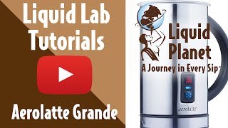 Liquid Lab  Aerolatte Grande Milk Frother [upl. by Fanning960]