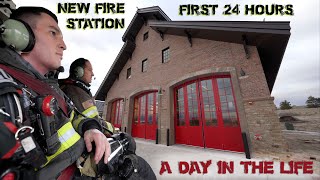 First 24 Hours in a New Fire Station  A Day in the Life [upl. by Veronique]