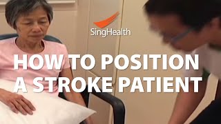 How To Position A Stroke Patient [upl. by Enihpad886]