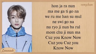 NCT U  Know Now Easy Lyrics [upl. by Relyat]