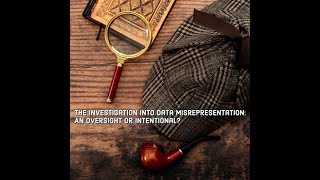 The Investigation Into Data Misrepresentation An Oversight or Intentional [upl. by Kcirddahc949]