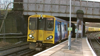 Half an Hour at 216  Birkenhead North Station 1022017  Class 507 508 terminus [upl. by Oijile401]